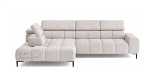 Promocja narożnik Plaza L Whisper 16 Silver lewy